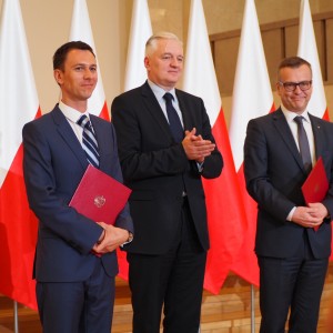 Prof. Mirosław Wielgoś oraz dr n. med. Przemysław Kosiński laureatami Nagrody Prezesa Rady Ministrów